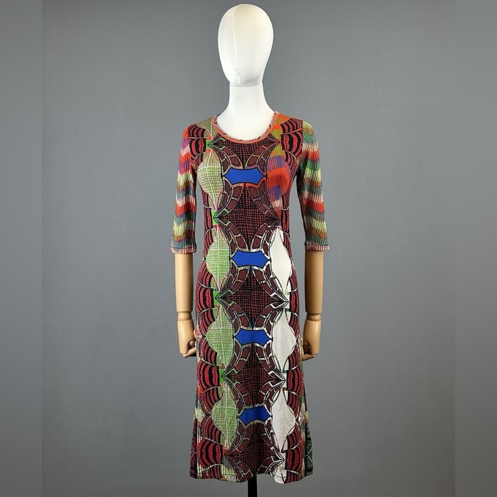 Geometric Body Hugging Dress by Custo Barcelona
